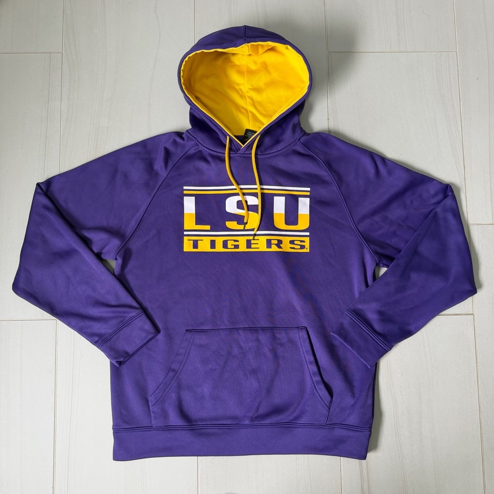 Colosseum Purple and Gold LSU Tigers Hoodie